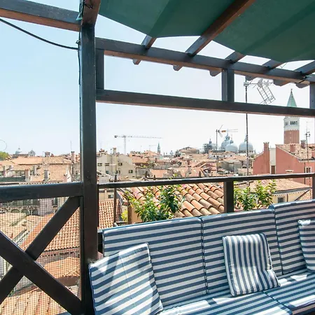 Appartement Penthouse With Rooftop Terrace And 360 Views Of - Venice5th *